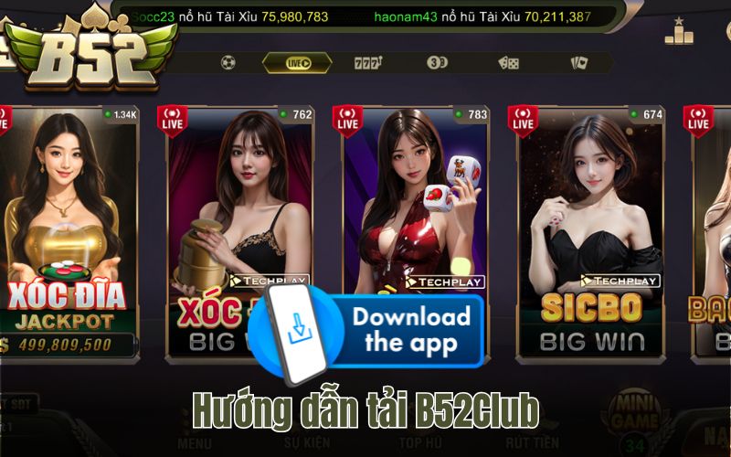 Hướng dẫn tải B52club